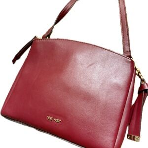 Nine West Burgundy Shoulder Bag NWOT